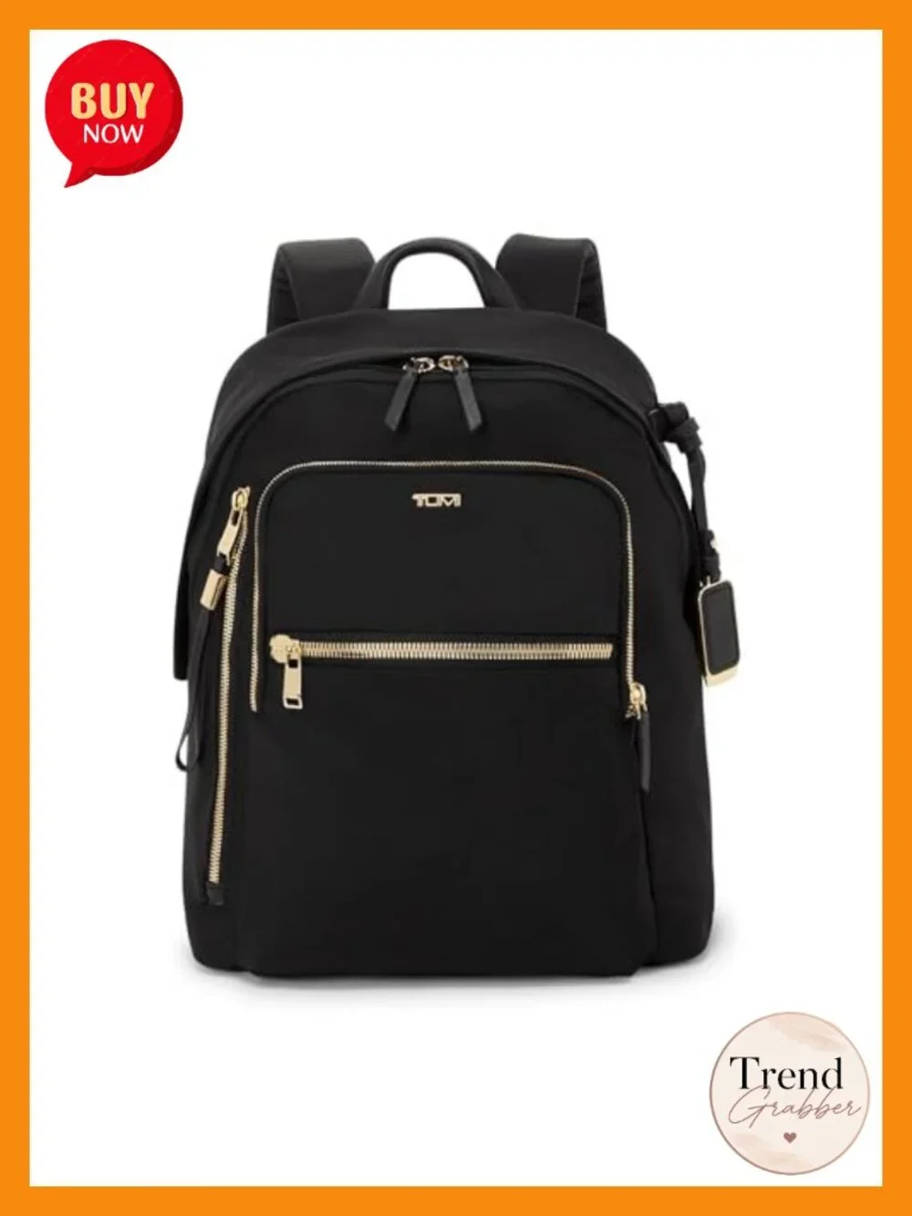 TUMI Voyageur Halsey Backpack for Women, Nylon Laptop Travel Backpack, Fits 14